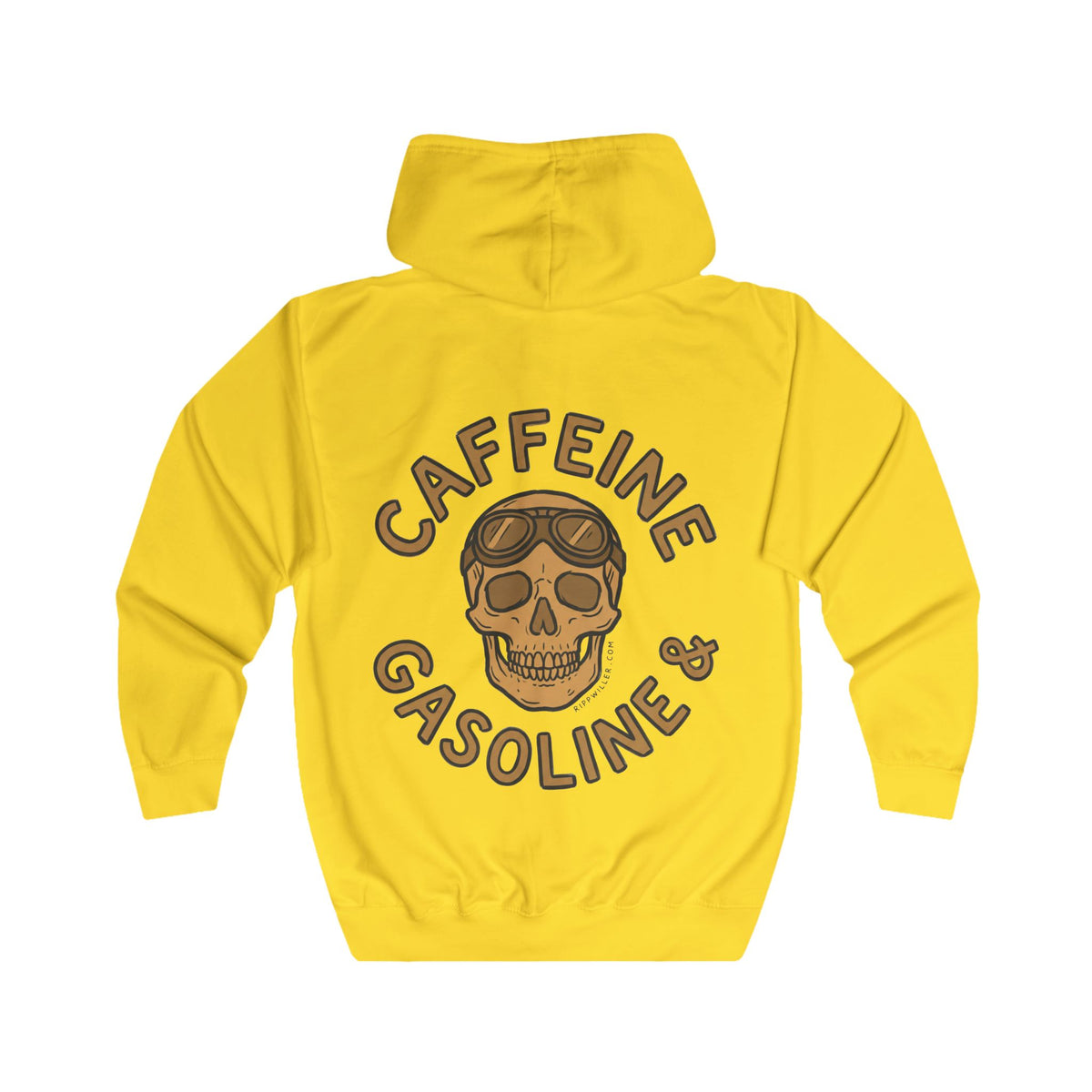 Rippwiller Caffeine and Gasoline Zip Hoodie