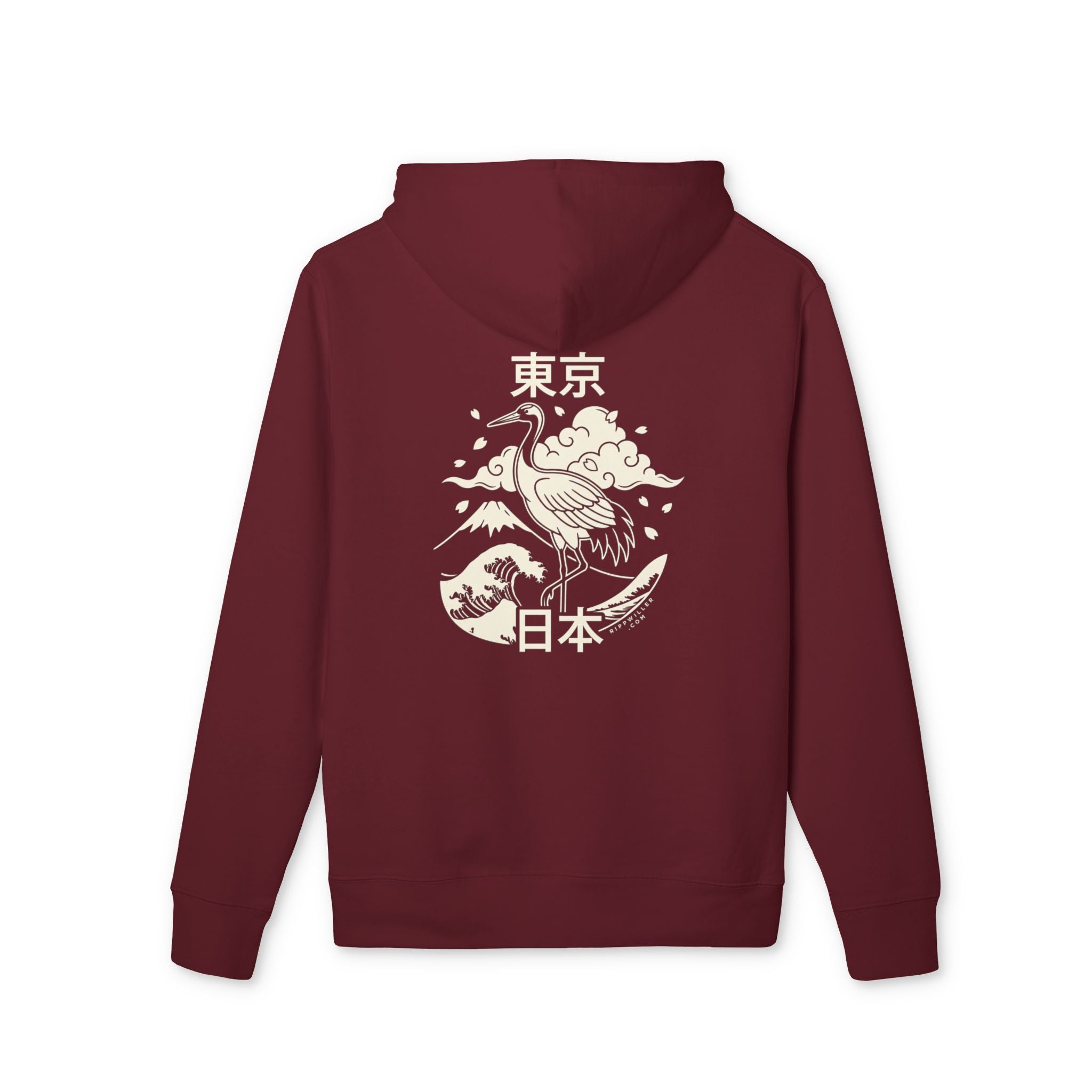 Rippwiller Tokyo Crane Night Hoodie