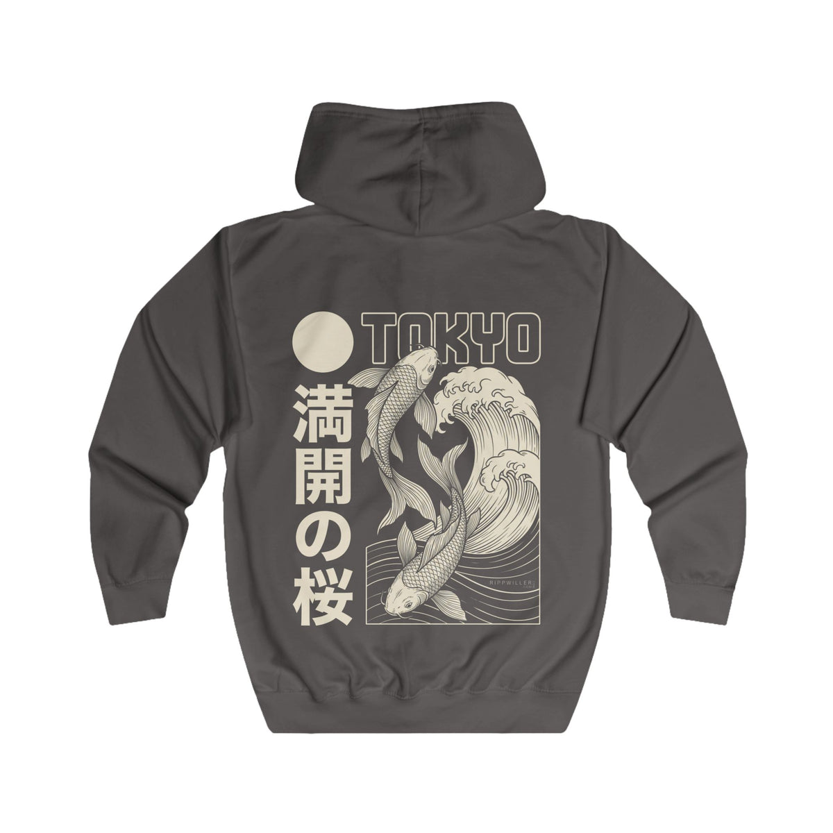 Rippwiller Koi Tradition Night Zip Hoodie