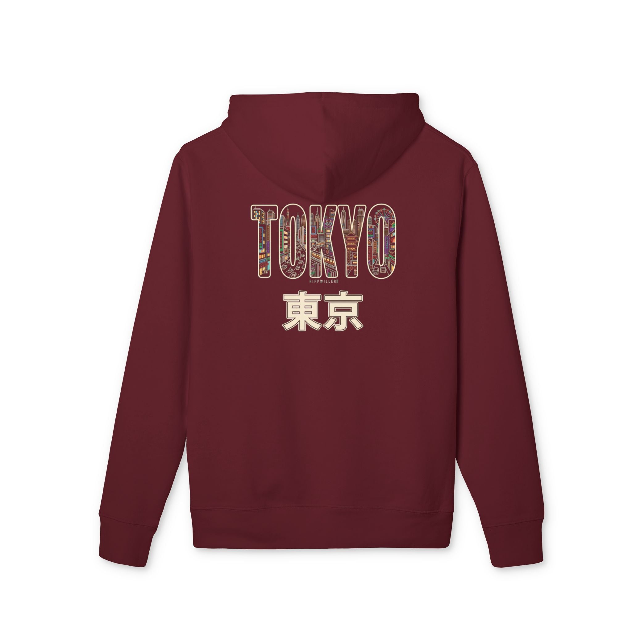 Rippwiller Tokyo Skyline Night Hoodie