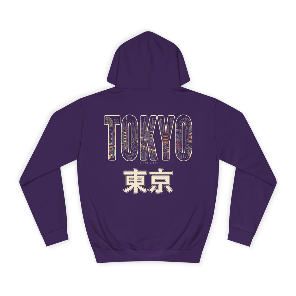 Rippwiller Tokyo Skyline Night Hoodie