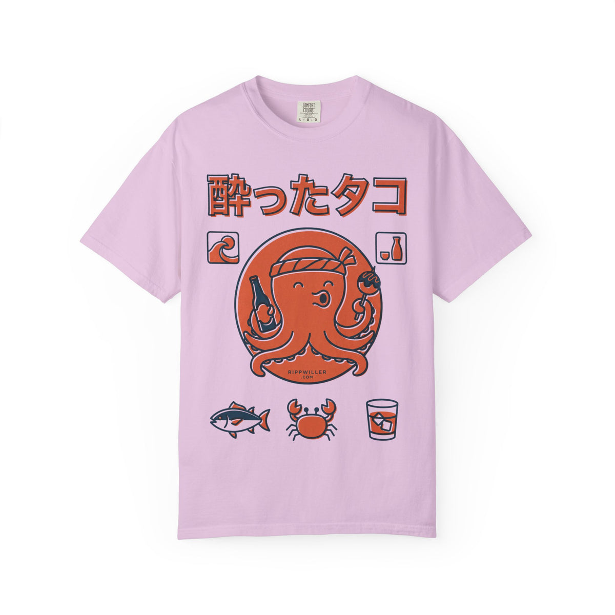 T-shirt Rippwiller Drunken Octopus