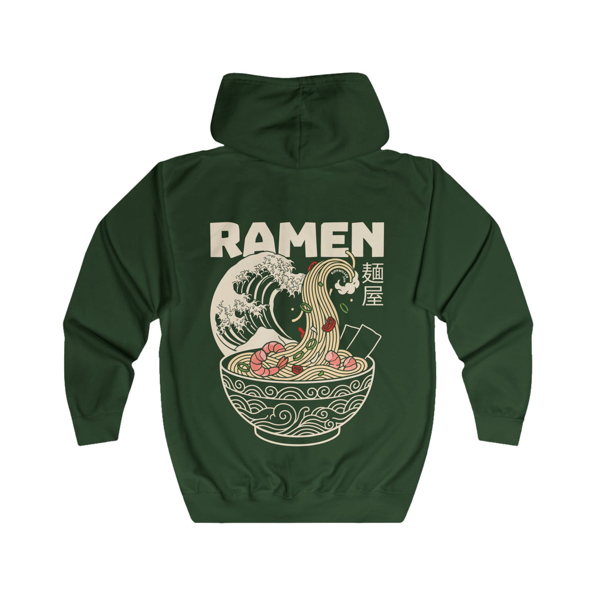 Rippwiller Noodle Shop Night Zip Hoodie