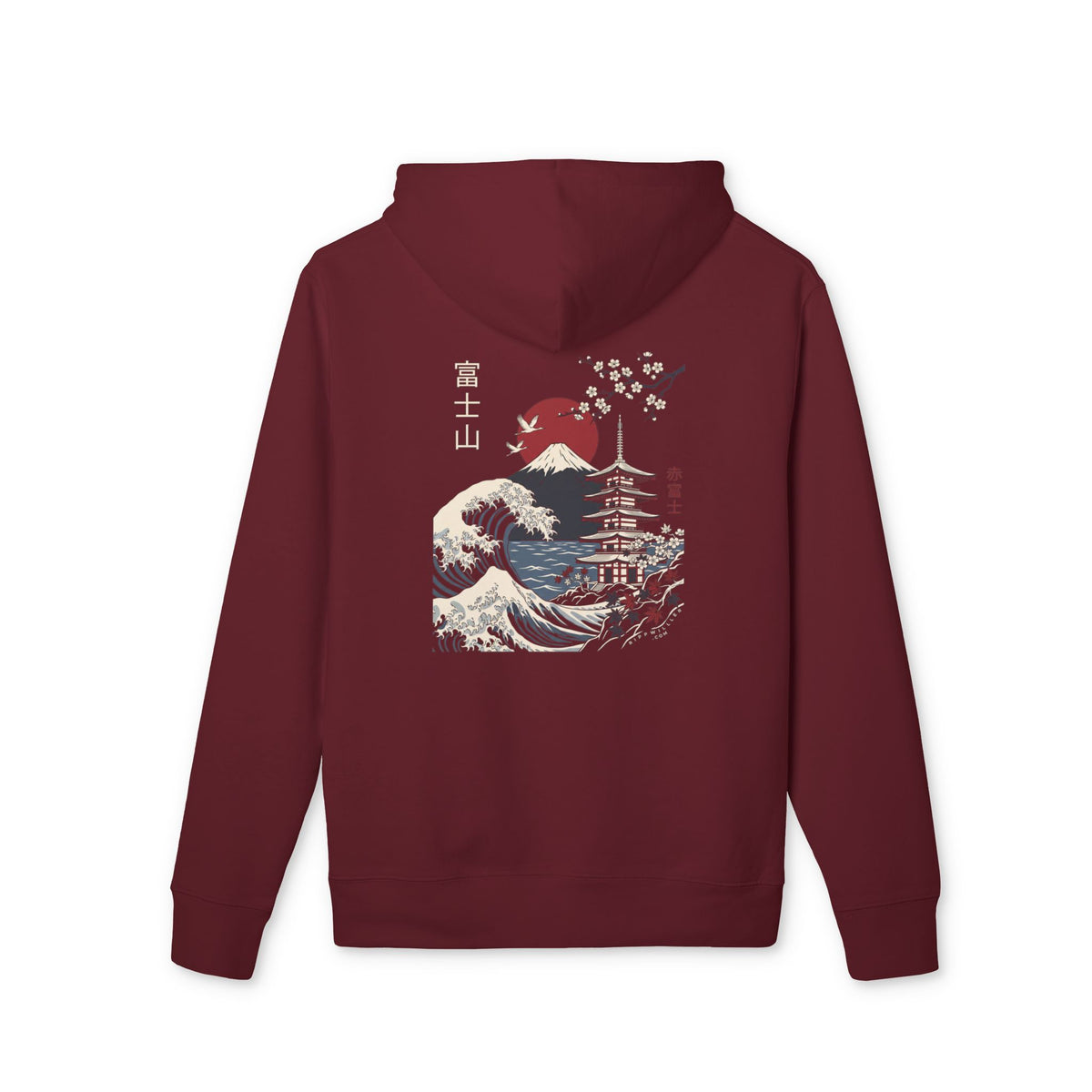 Rippwiller Red Fuji Night Hoodie
