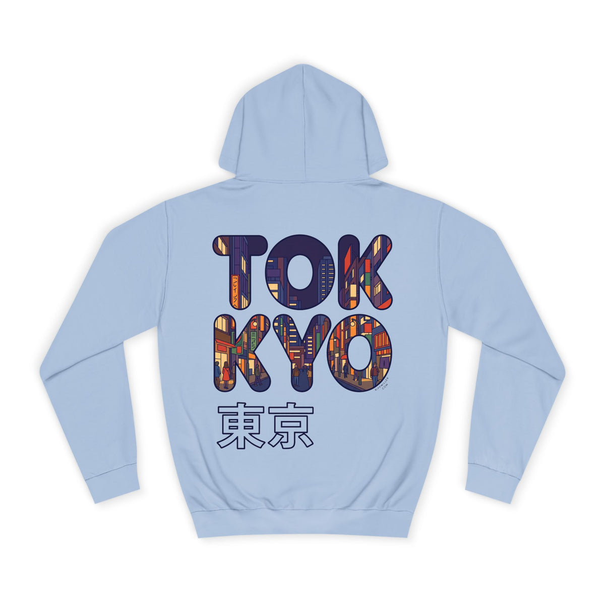 Rippwiller Tokyo Skyline Hoodie
