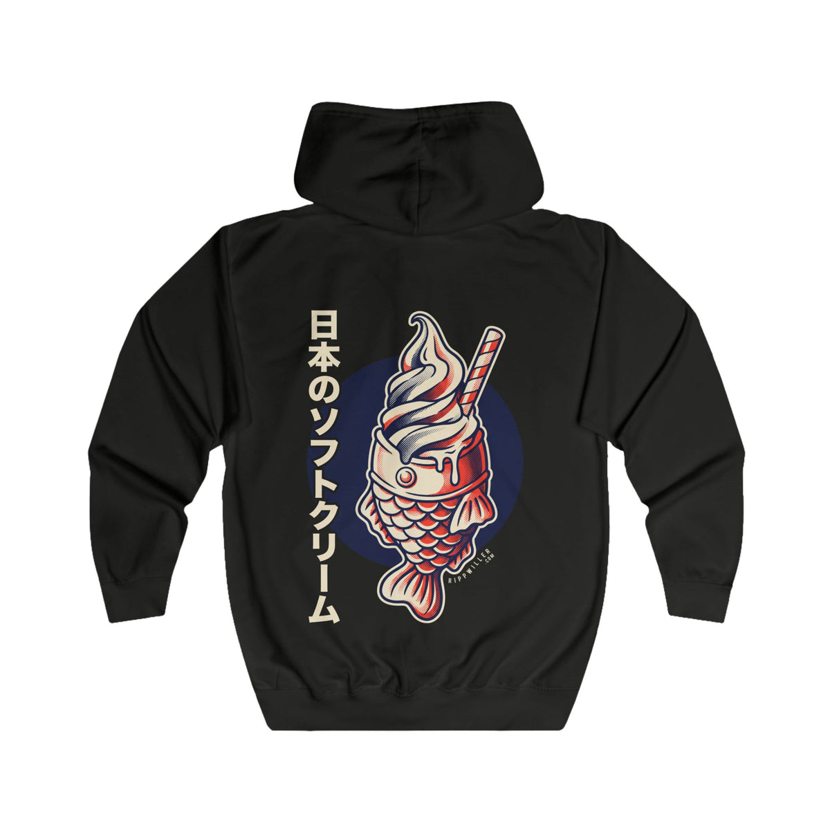 Rippwiller Taiyaki Night Zip Hoodie