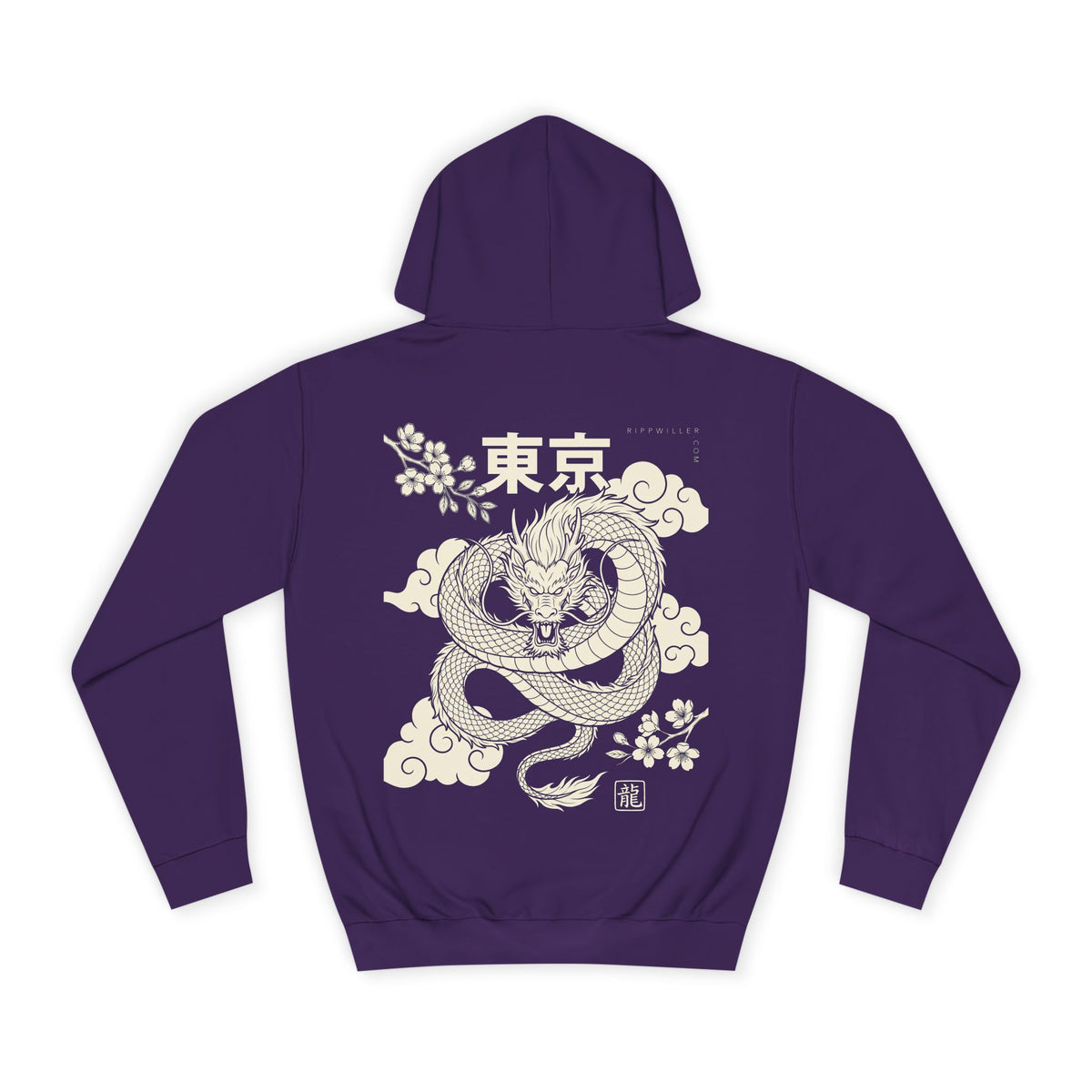 Rippwiller Green Dragon Night Hoodie