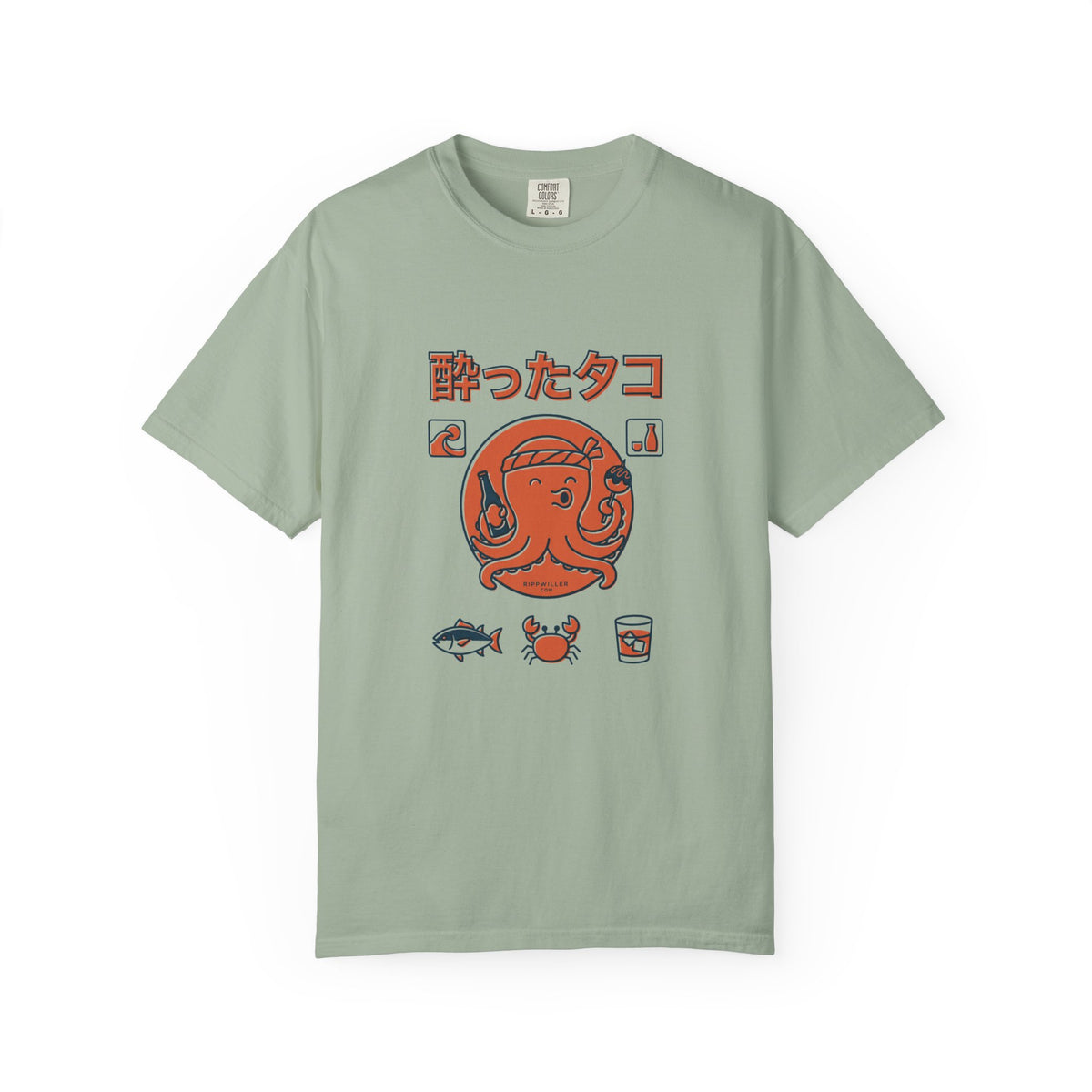 T-shirt Rippwiller Drunken Octopus