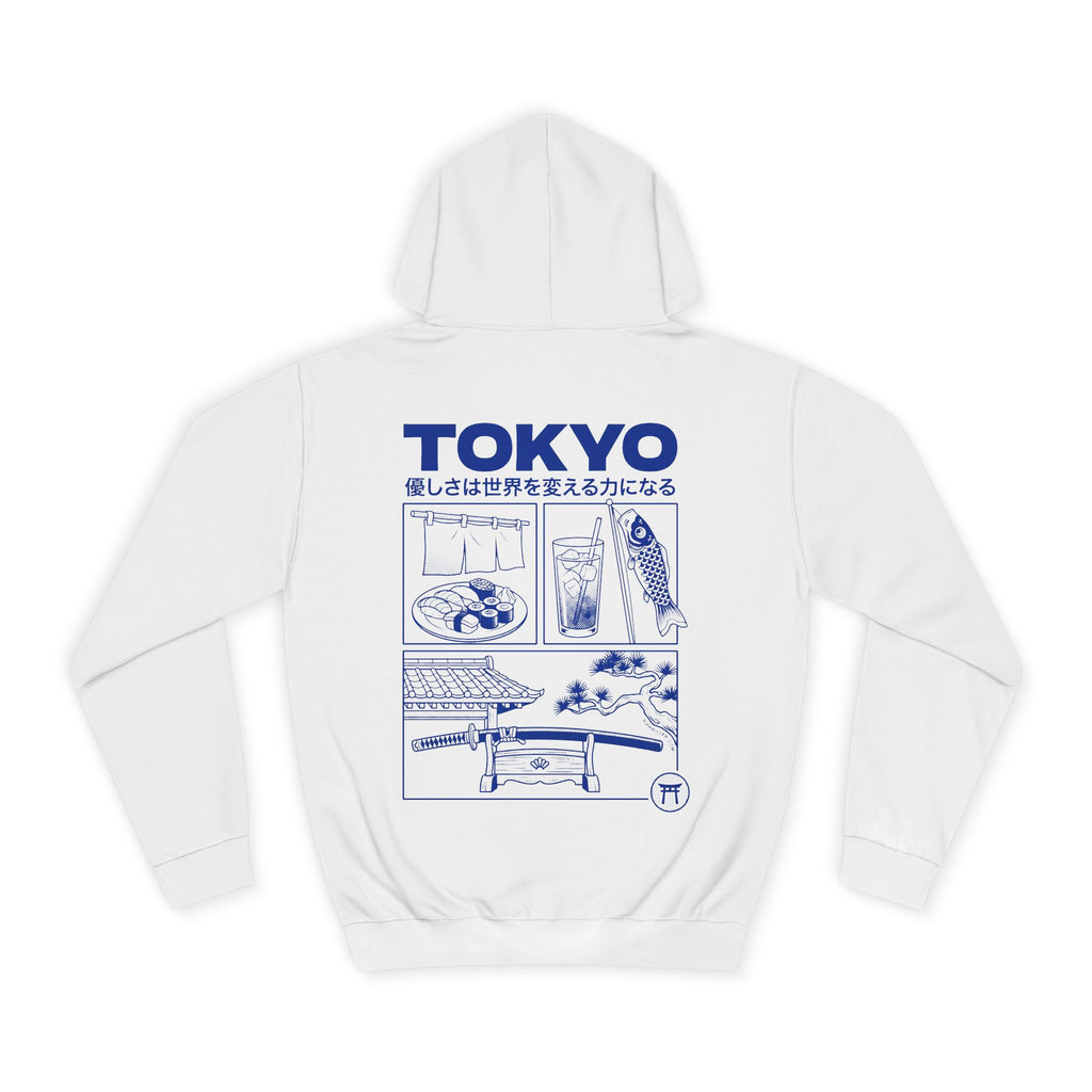 Rippwiller Tokyo Blue Hoodie