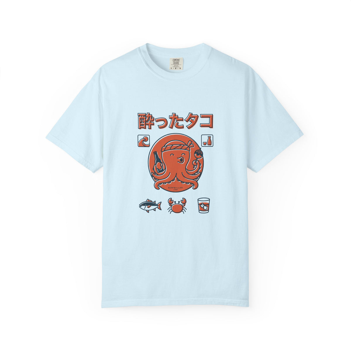 T-shirt Rippwiller Drunken Octopus