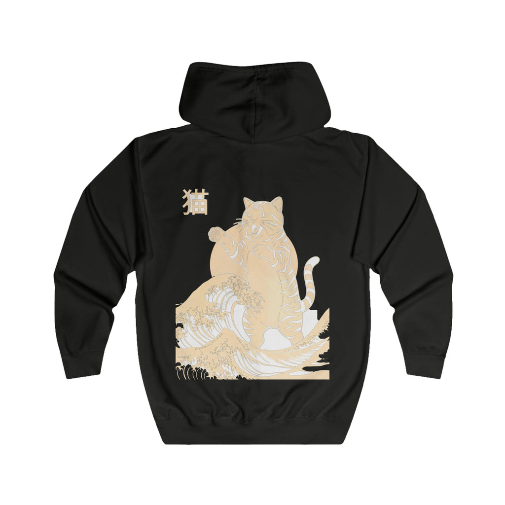 Rippwiller Kaiju Cat Night Zip Hoodie
