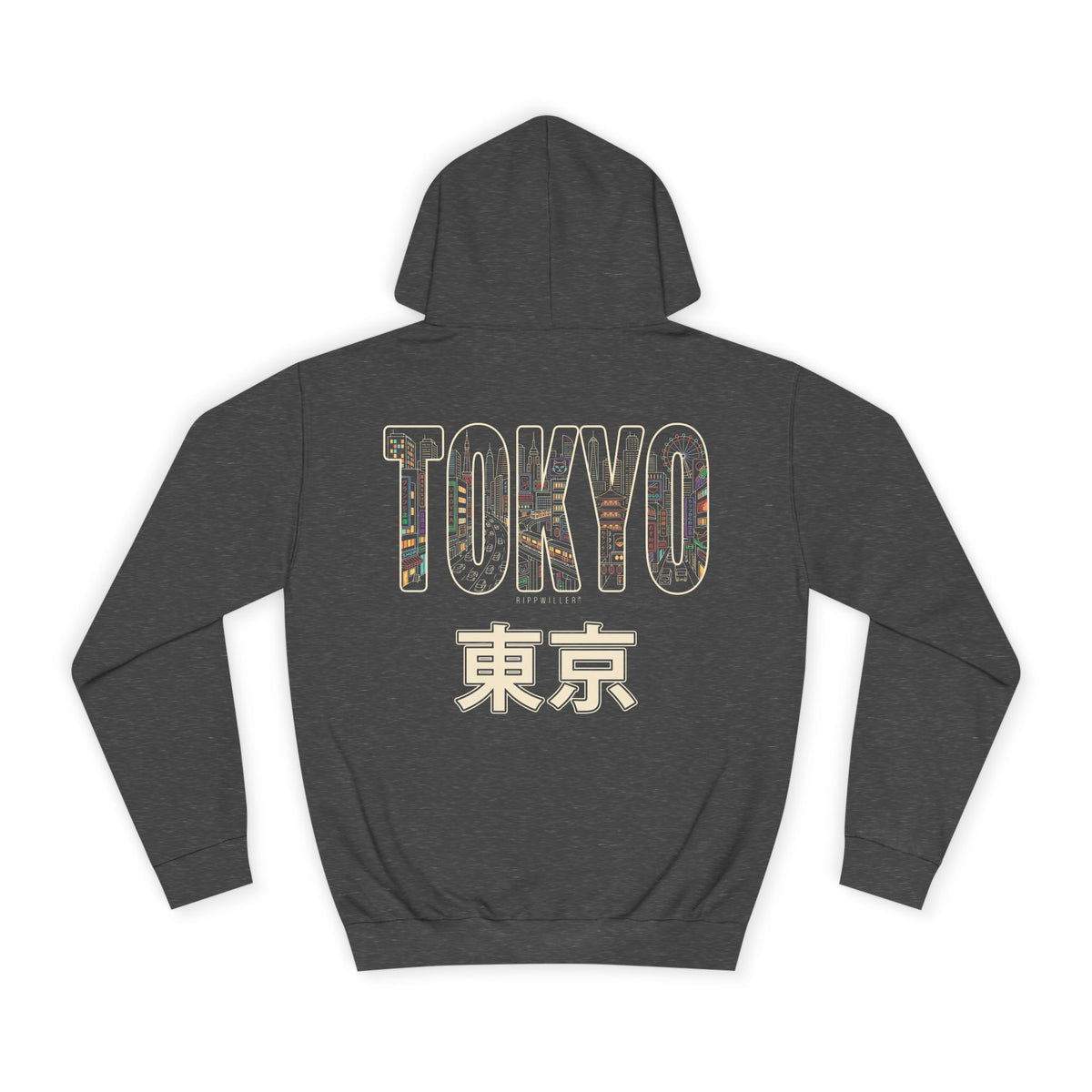 Rippwiller Tokyo Skyline Night Hoodie