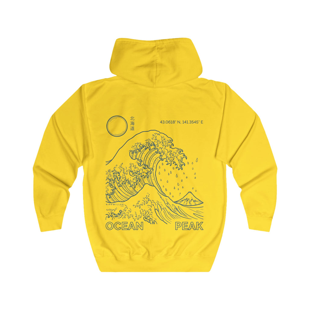 Rippwiller Hokkaido Wave Zip Hoodie