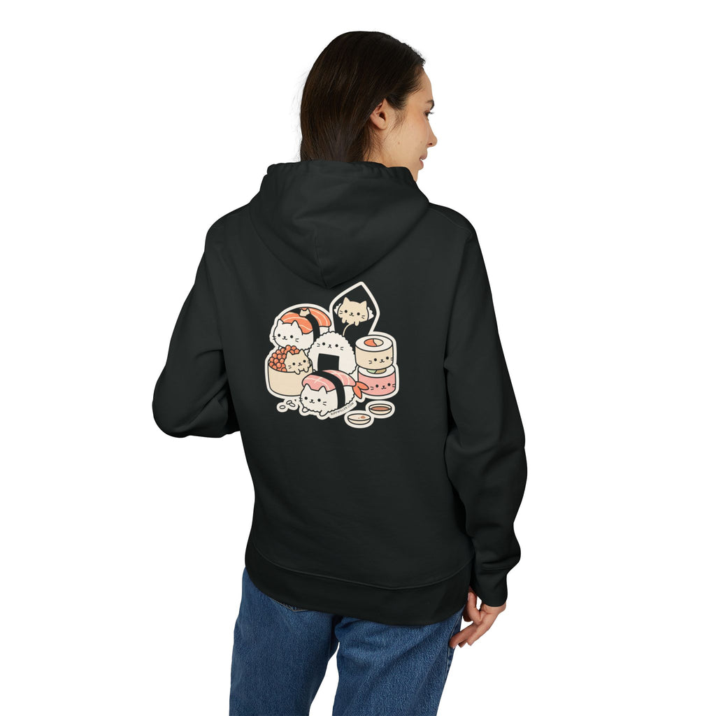 Rippwiller Sushi Cats Night Hoodie