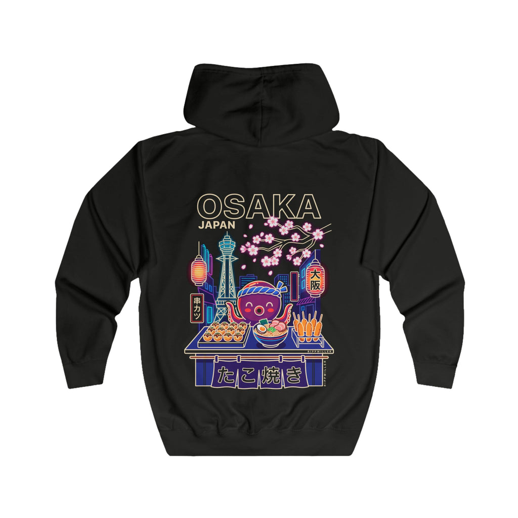 Rippwiller Osaka Night Market Night Zip Hoodie