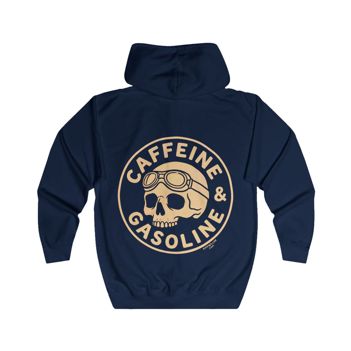 Rippwiller Caffeine and Gasoline Night Zip Hoodie