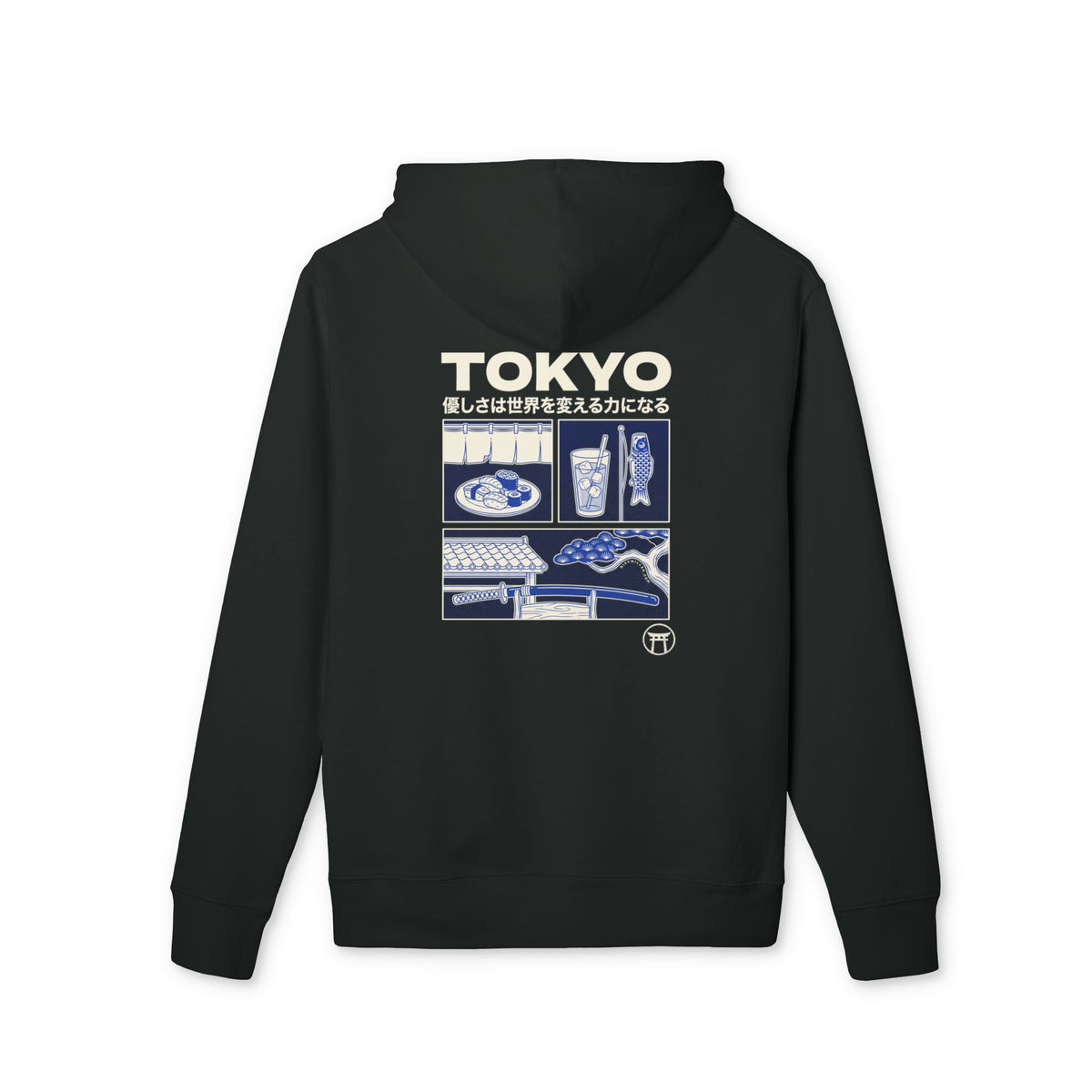 Rippwiller Tokyo Blue Night Hoodie
