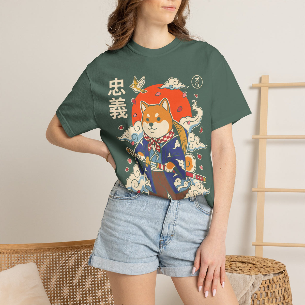 Rippwiller Loyal Shiba Night Tee