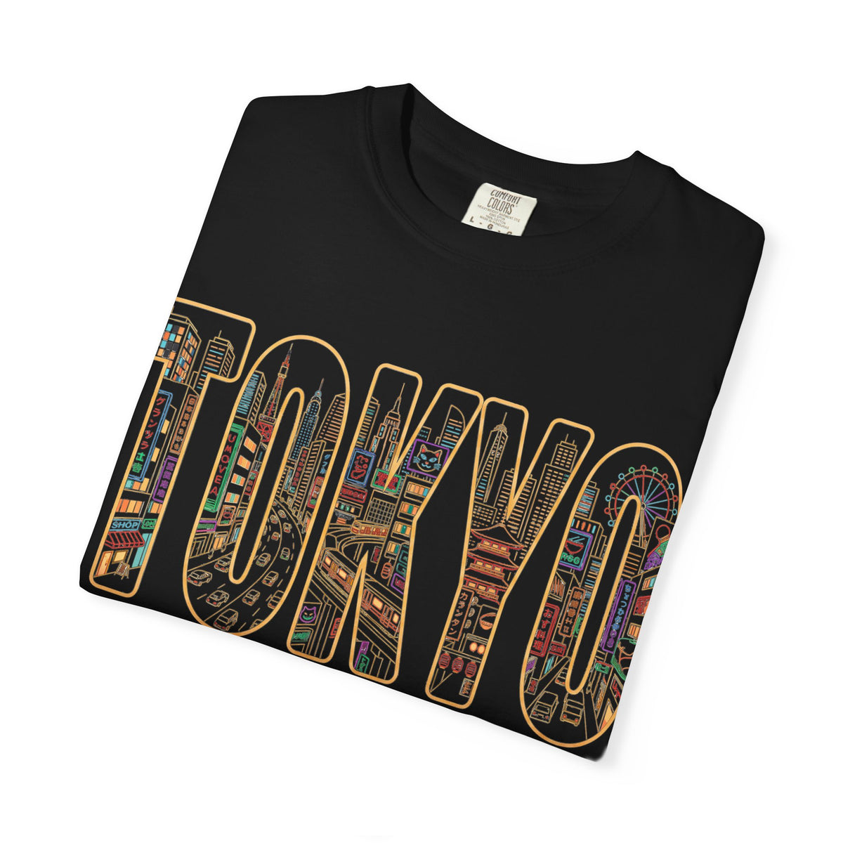 Rippwiller Tokyo Skyline Night Tee