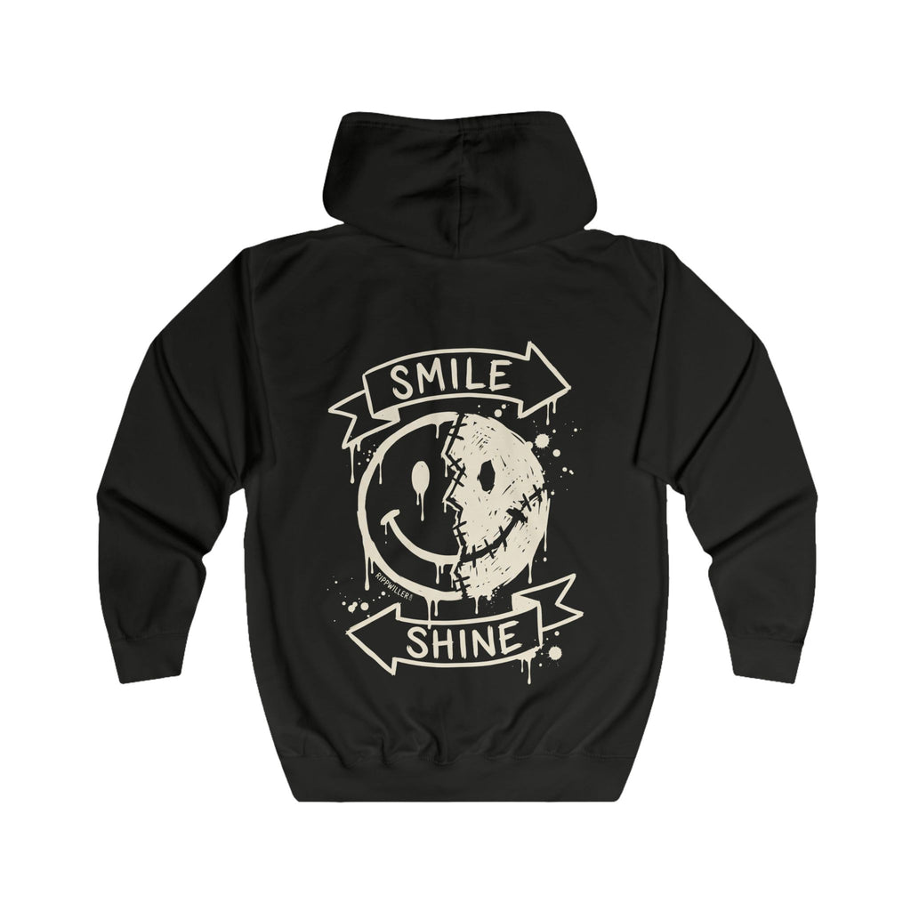 Rippwiller Smile Shine Night Zip Hoodie