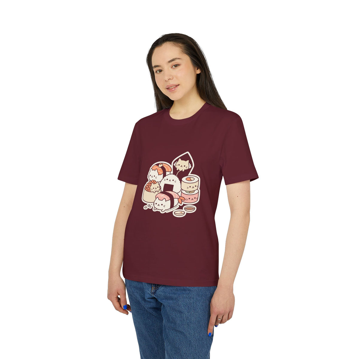 Rippwiller Sushi Cats Night Tee