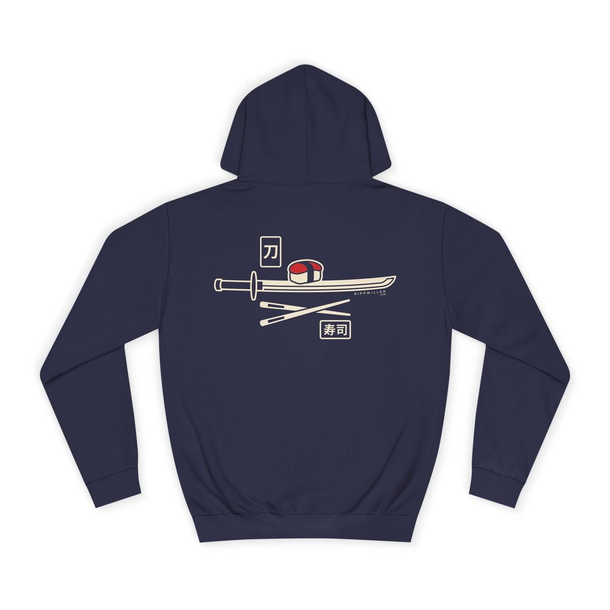Rippwiller Swords and Sushi Night Hoodie