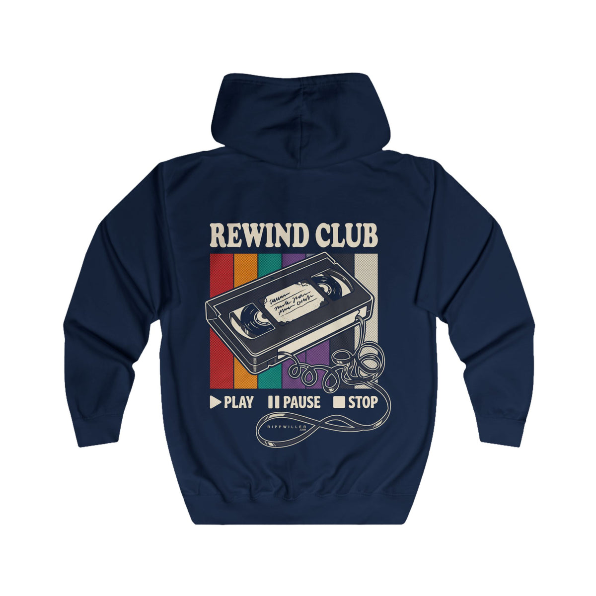 Rippwiller Mixtape Night Zip Hoodie