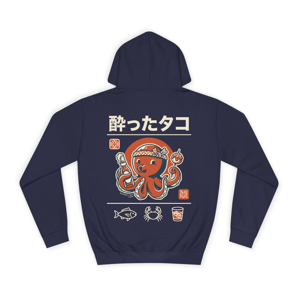 Rippwiller Drunken Octopus Night Hoodie