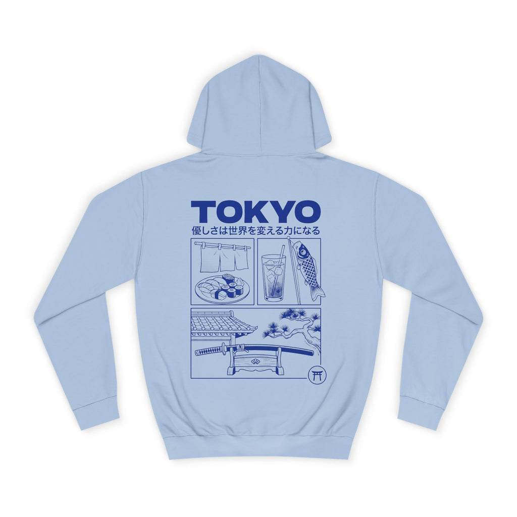 Rippwiller Tokyo Blue Hoodie