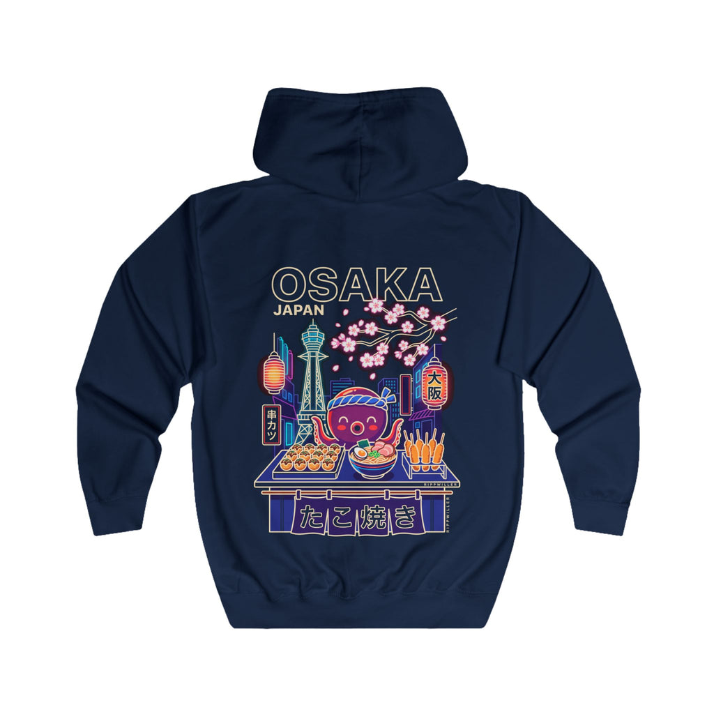 Rippwiller Osaka Night Market Night Zip Hoodie