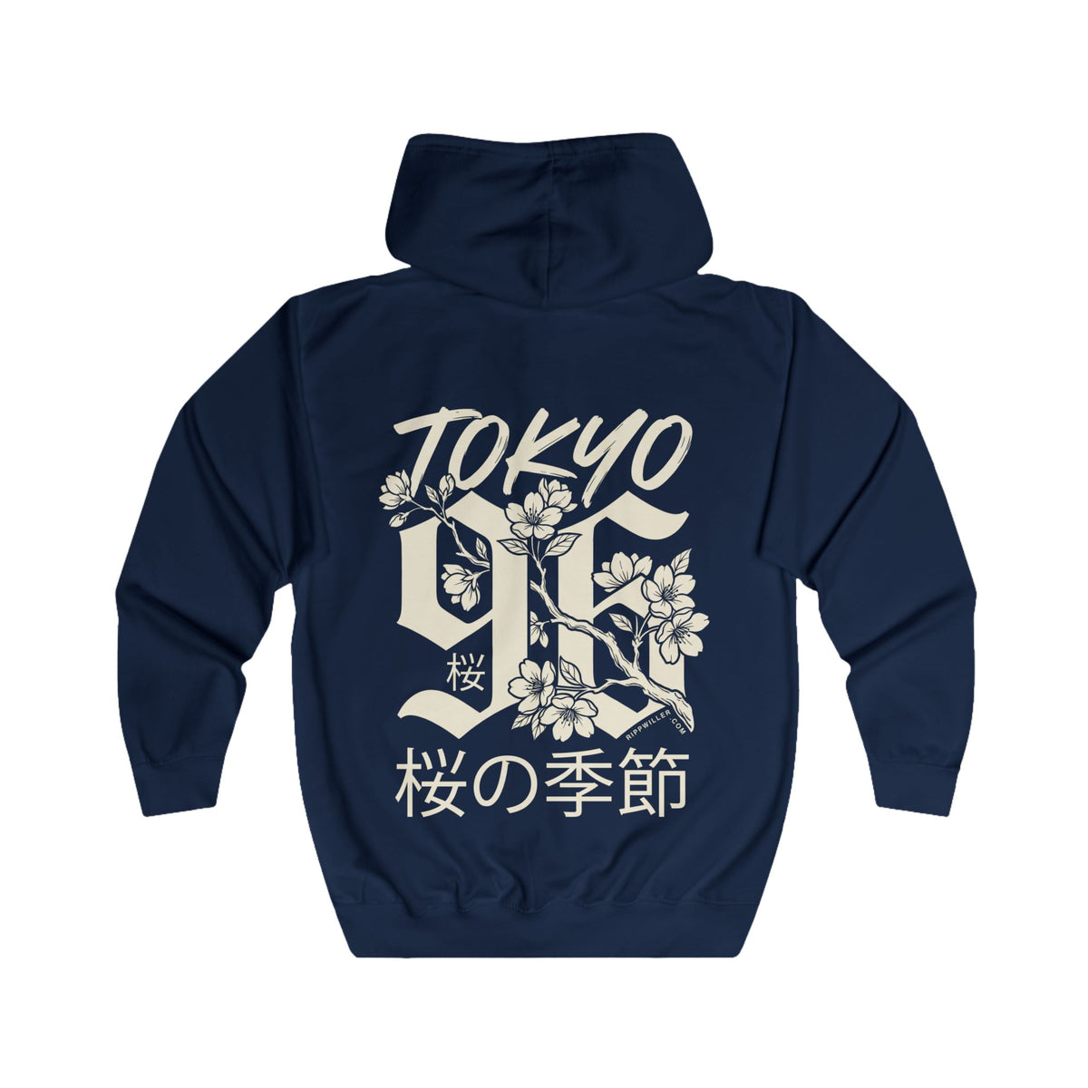 Rippwiller Sakura 96 Night Zip Hoodie