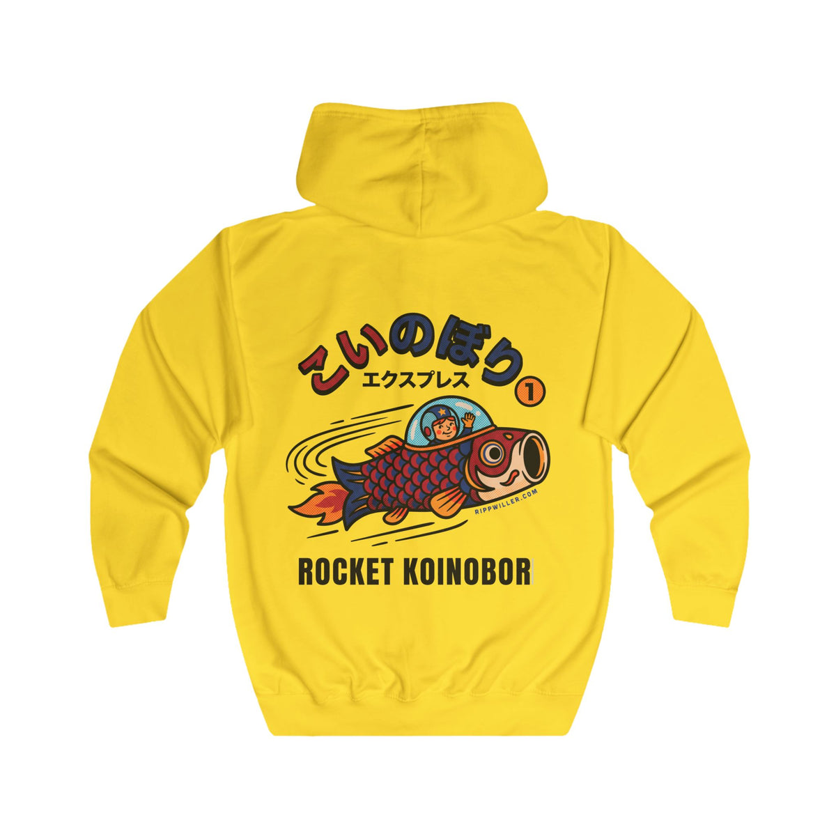 Rippwiller Koinobori Express Zip Hoodie