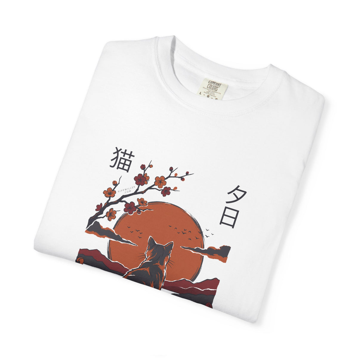 T-shirt Rippwiller Evening Cat