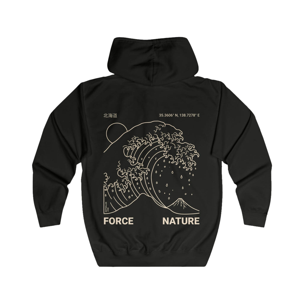 Rippwiller Hokkaido Wave Night Zip Hoodie
