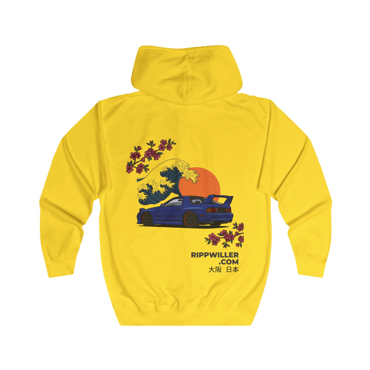 Rippwiller Night Runner Zip Hoodie