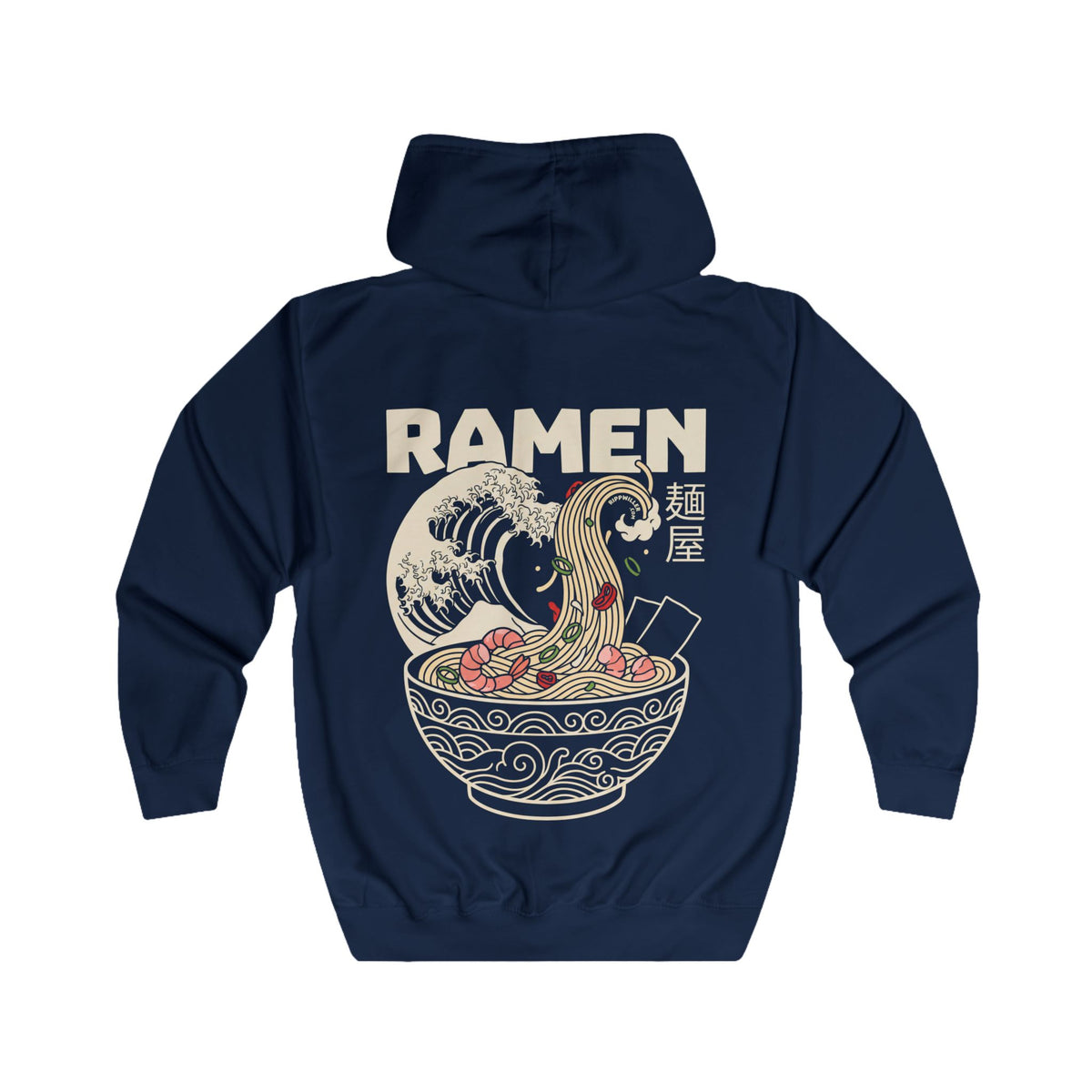 Rippwiller Noodle Shop Night Zip Hoodie