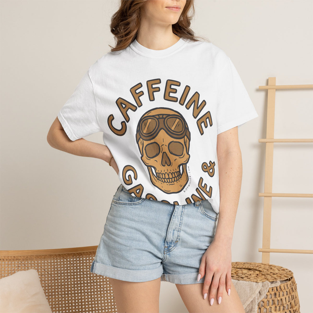 T-shirt Rippwiller Caffeine and Gasoline