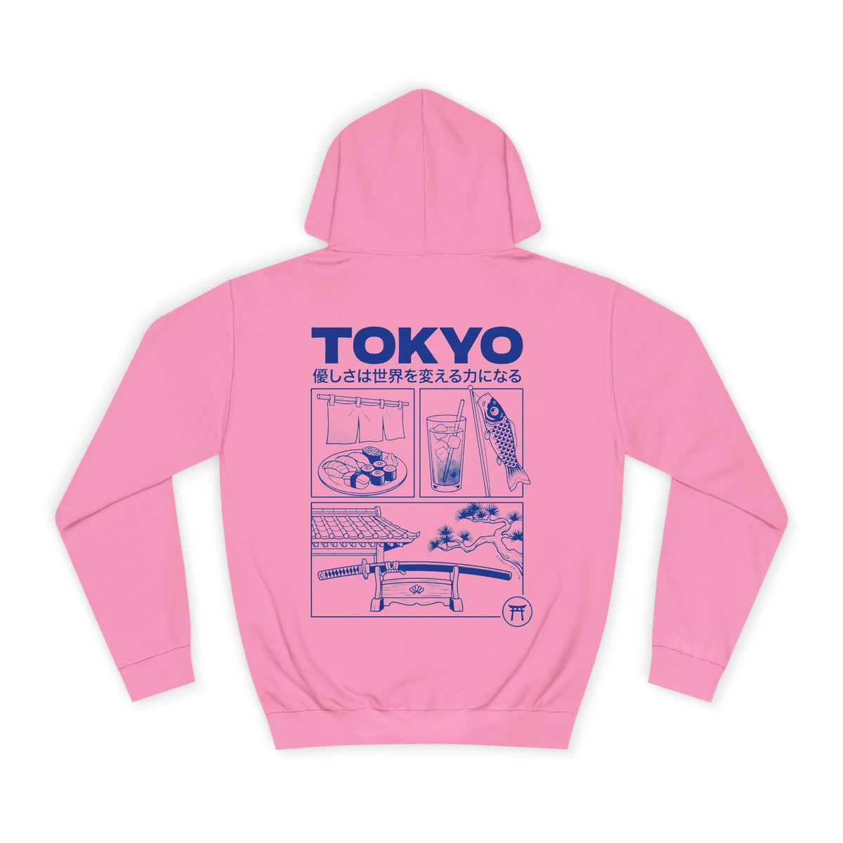 Rippwiller Tokyo Blue Hoodie