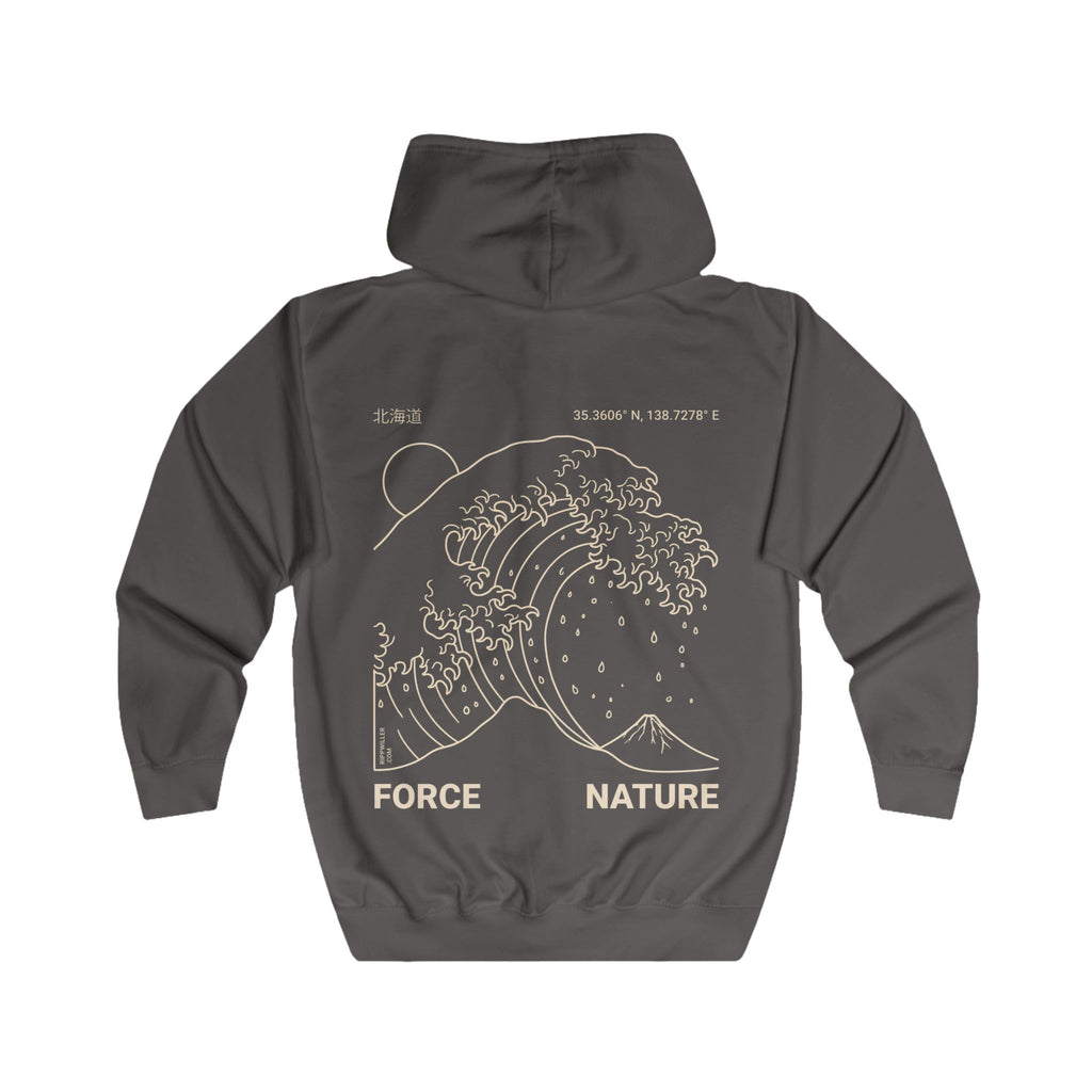 Rippwiller Hokkaido Wave Night Zip Hoodie