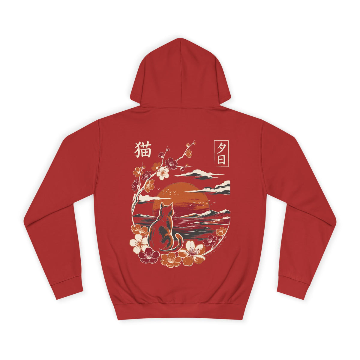 Rippwiller Evening Cat Night Hoodie