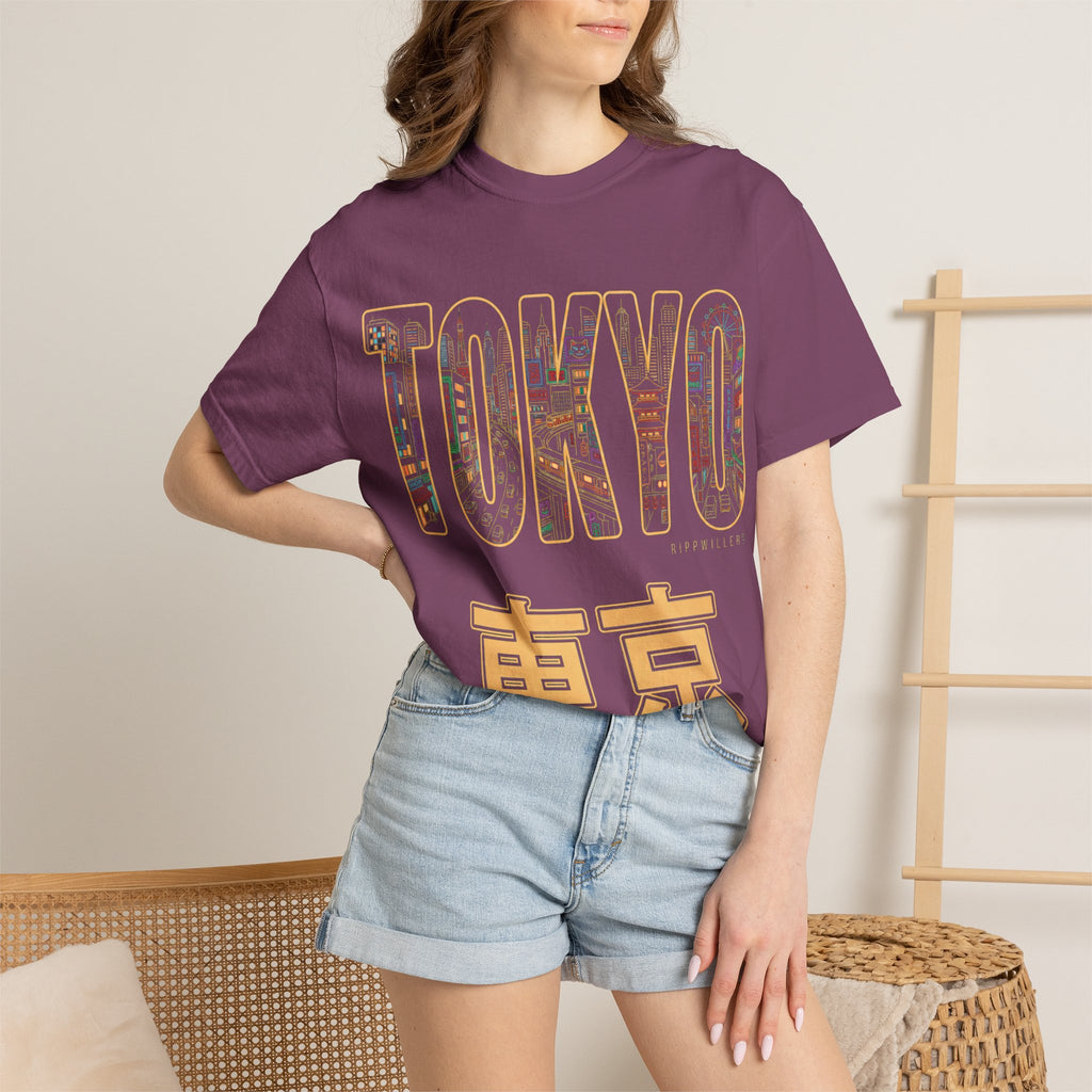 Rippwiller Tokyo Skyline Night Tee