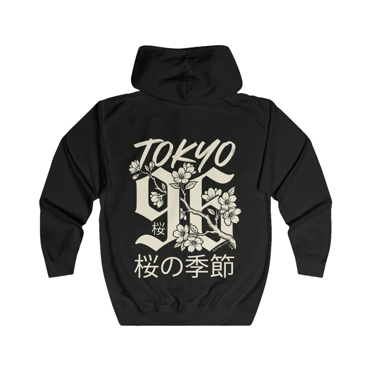 Rippwiller Sakura 96 Night Zip Hoodie