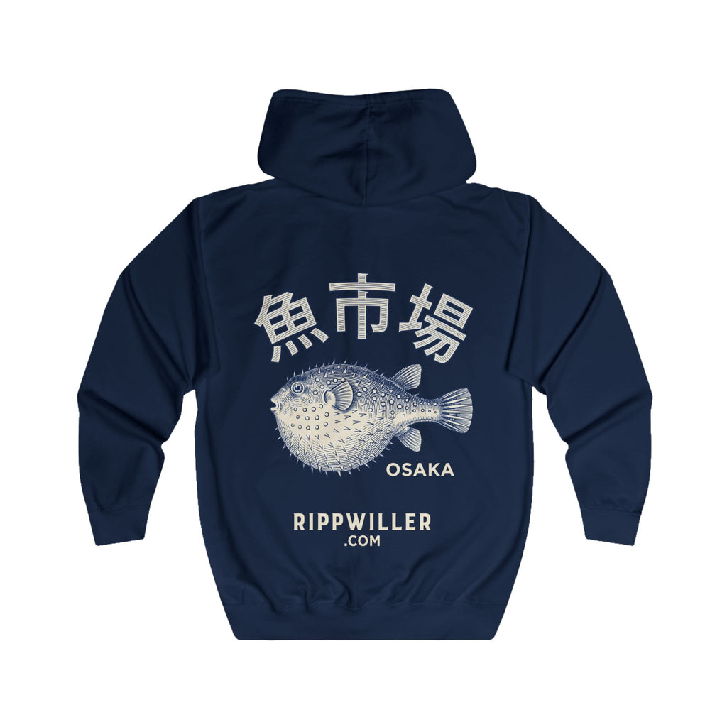 Rippwiller Fugu Market Night Zip Hoodie