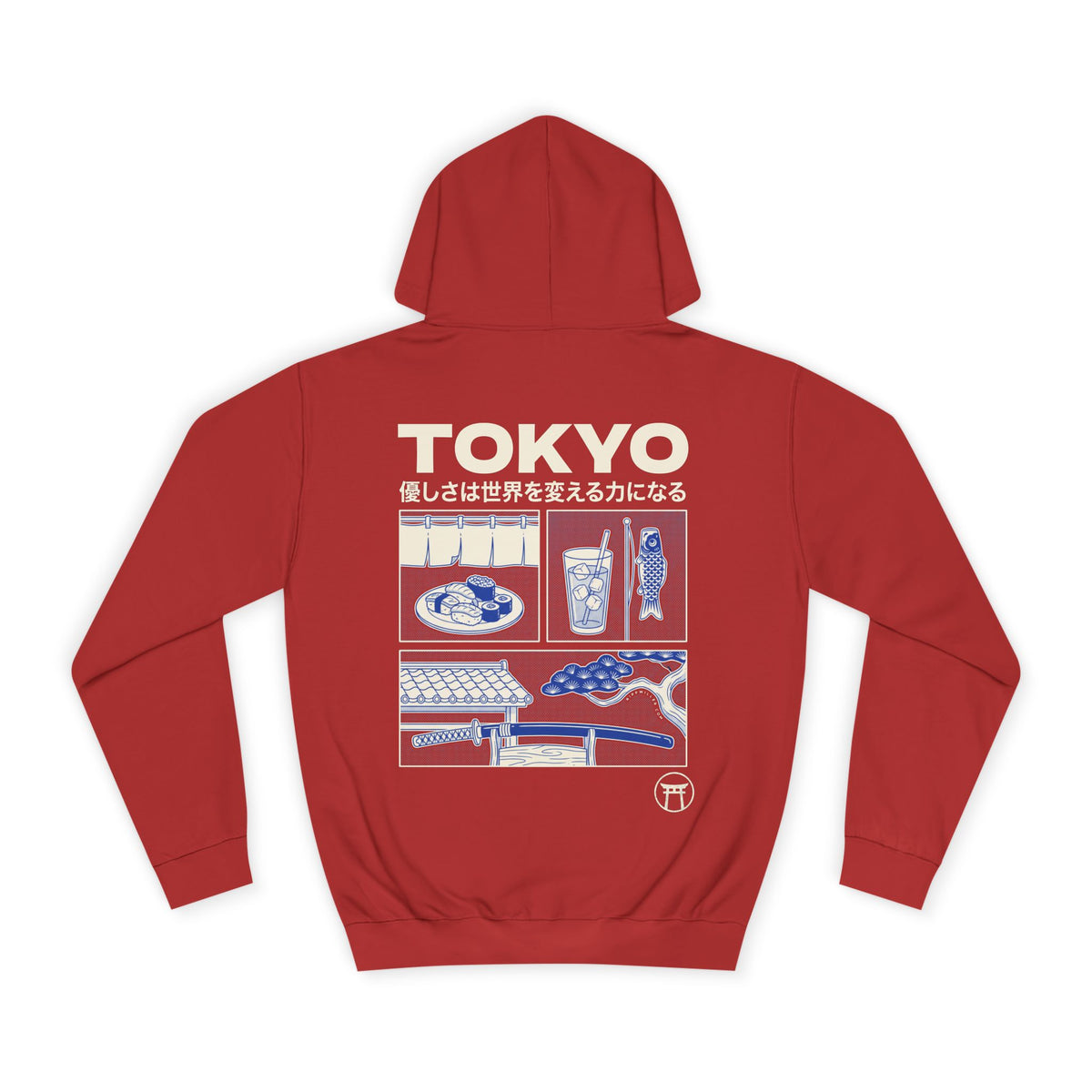 Rippwiller Tokyo Blue Night Hoodie