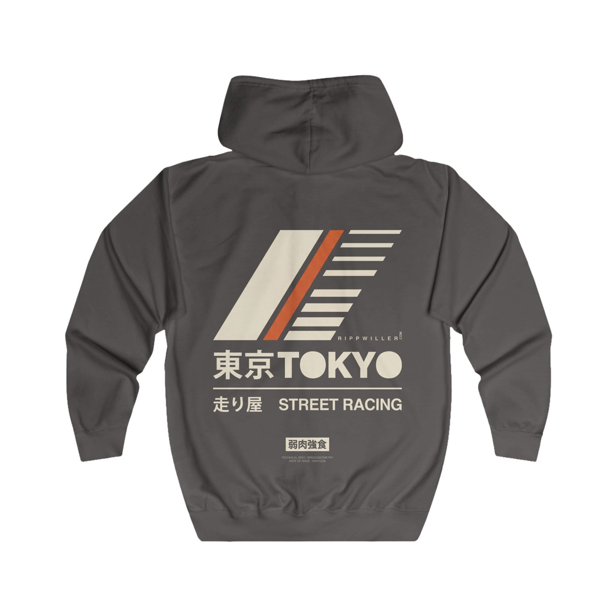 Rippwiller Street Racing Night Zip Hoodie