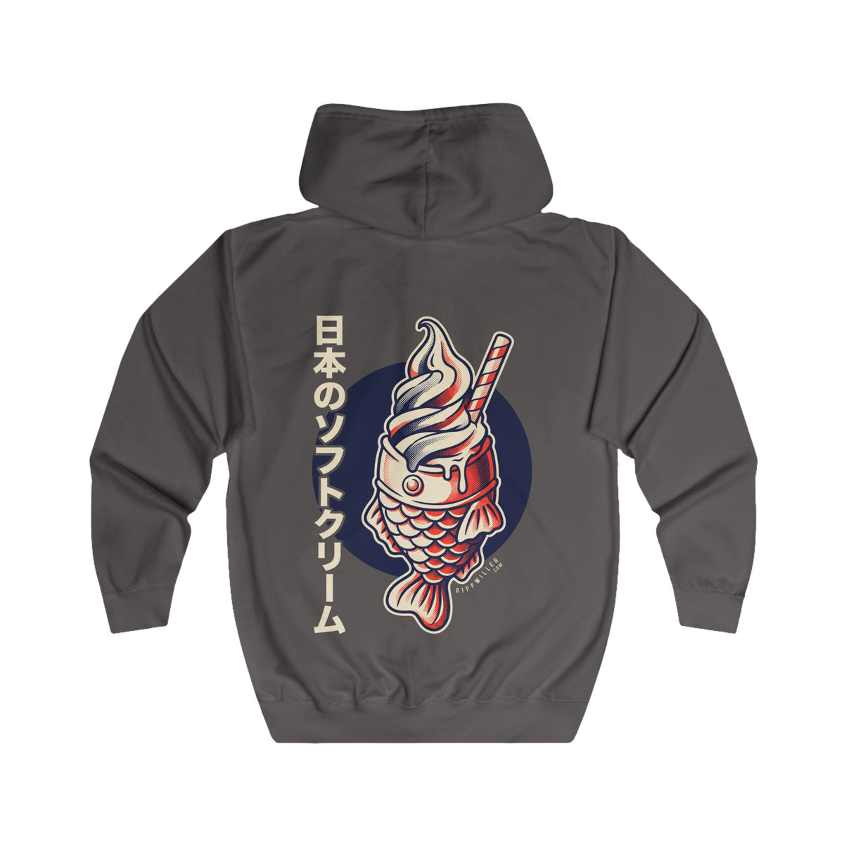 Rippwiller Taiyaki Night Zip Hoodie