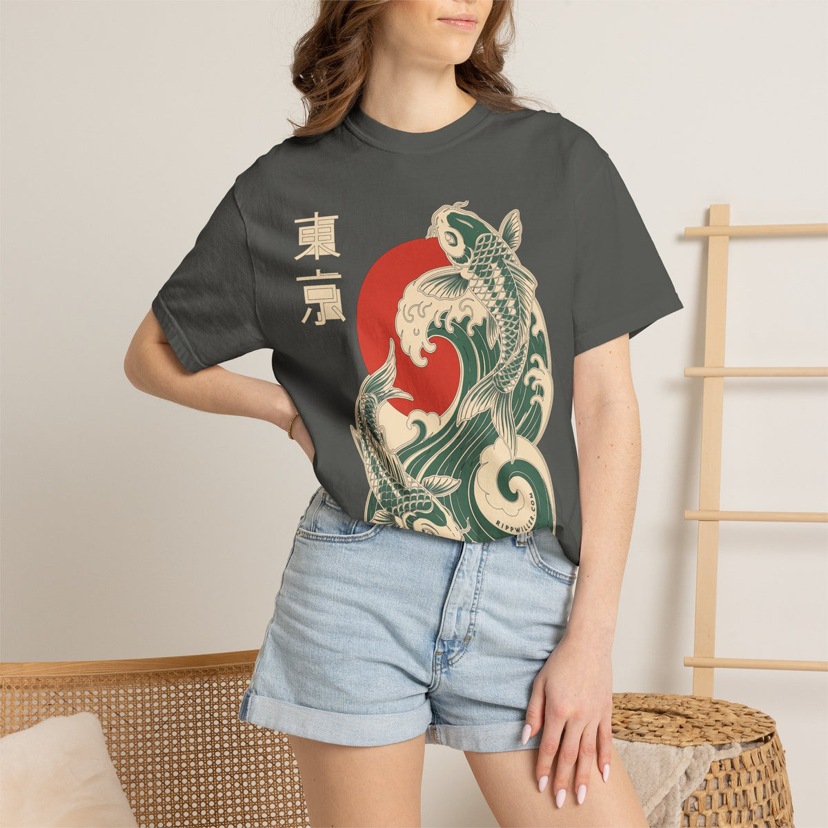 Rippwiller Tokyo Koi Night Tee
