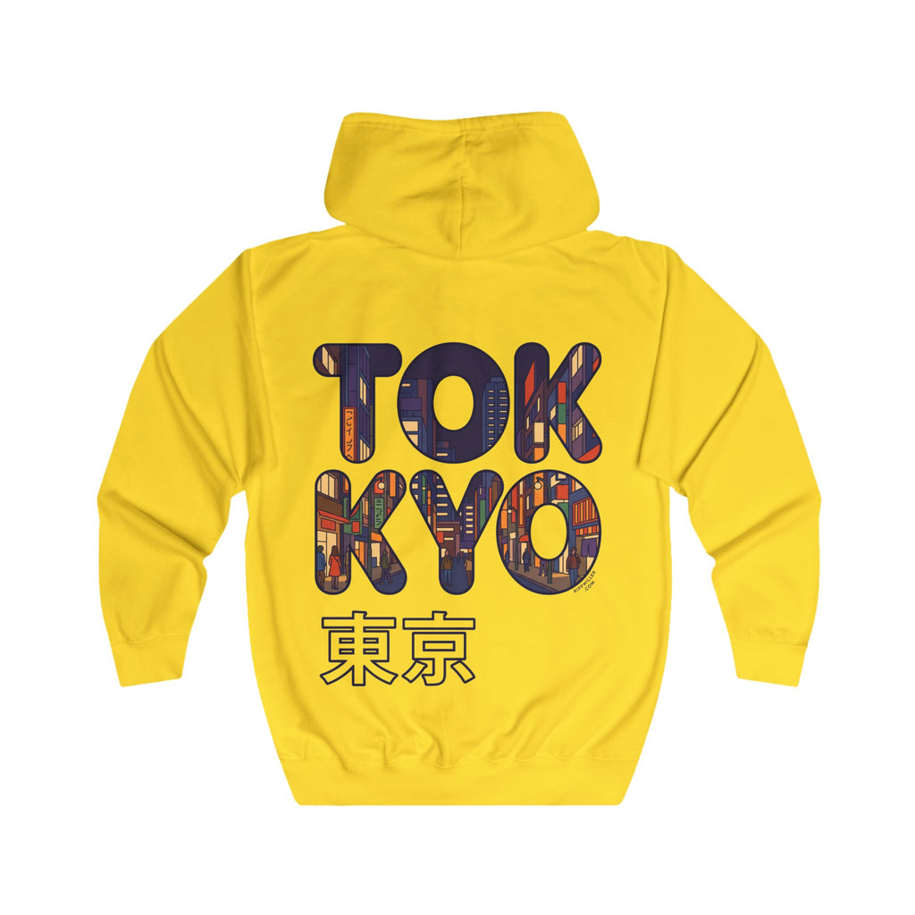 Rippwiller Tokyo Skyline Zip Hoodie