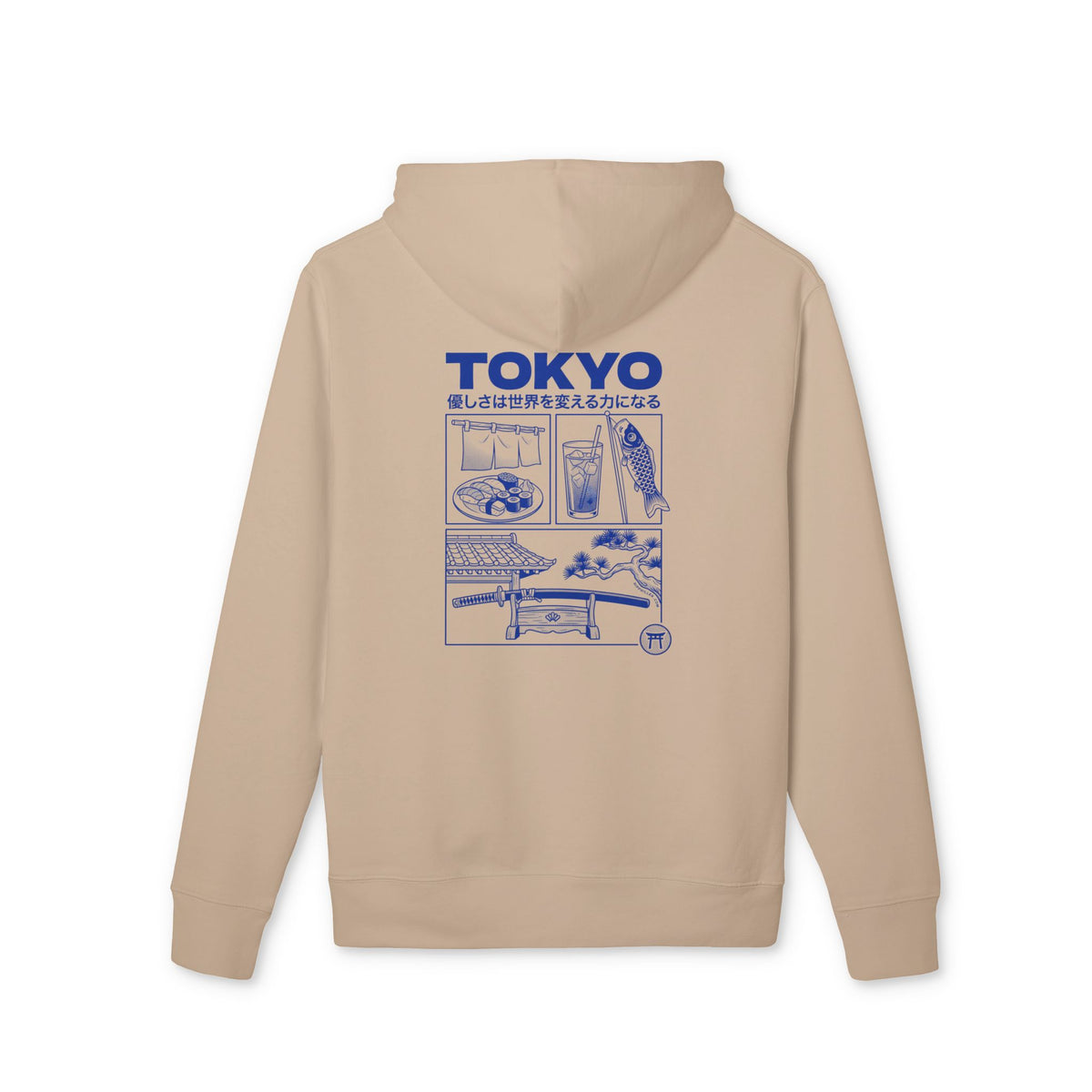 Rippwiller Tokyo Blue Hoodie