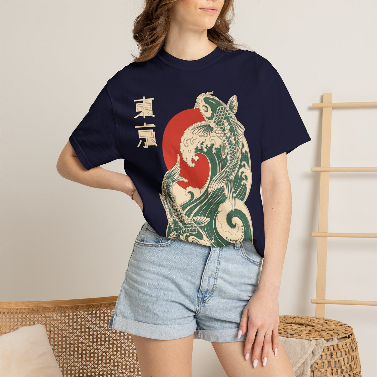 Rippwiller Tokyo Koi Night Tee